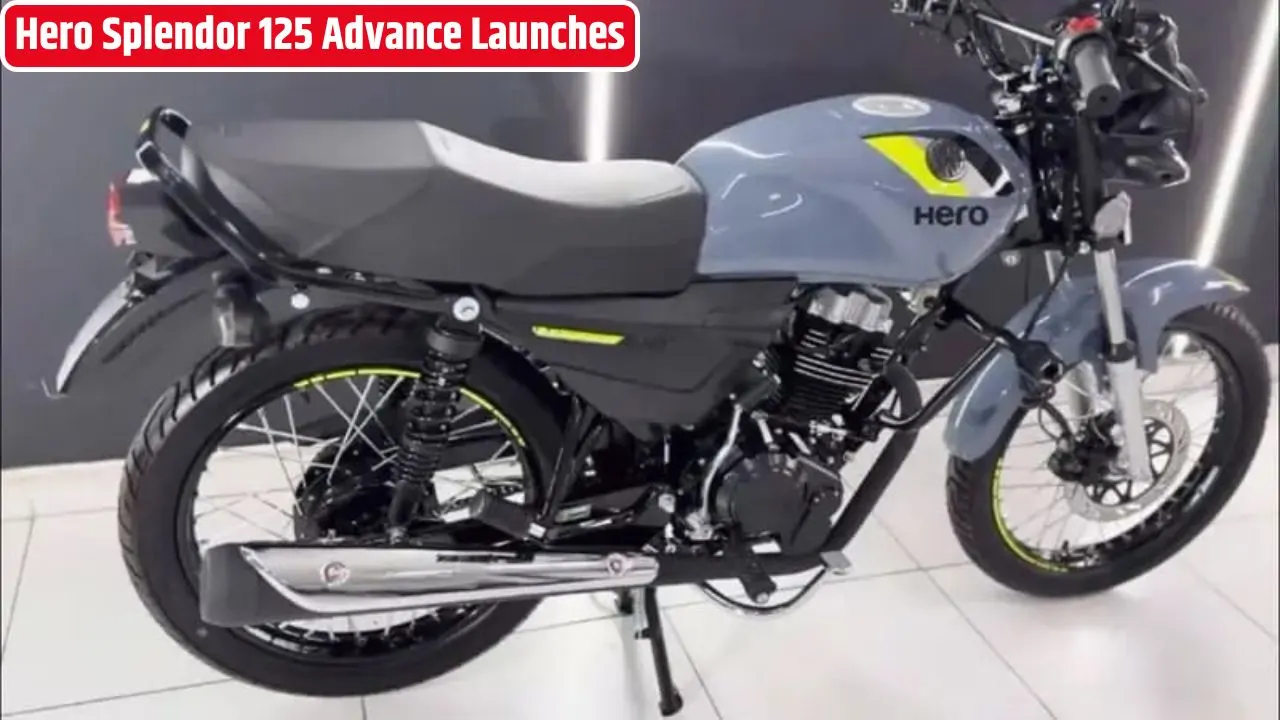 Hero Splendor 125 Advance Launches