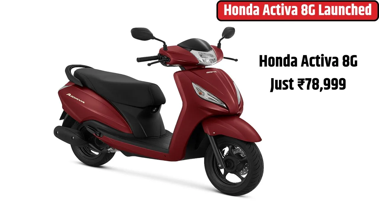 Honda Activa 8G Launched