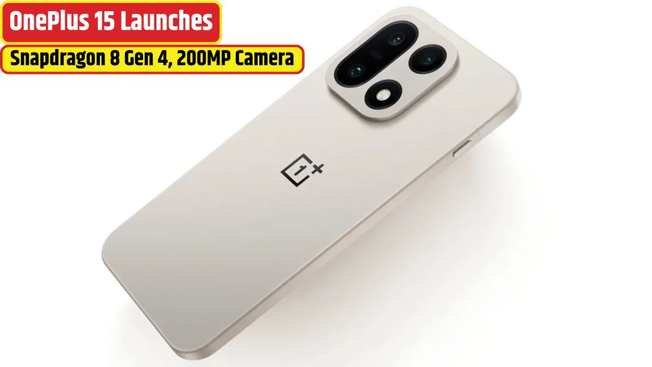 OnePlus 15 Launches