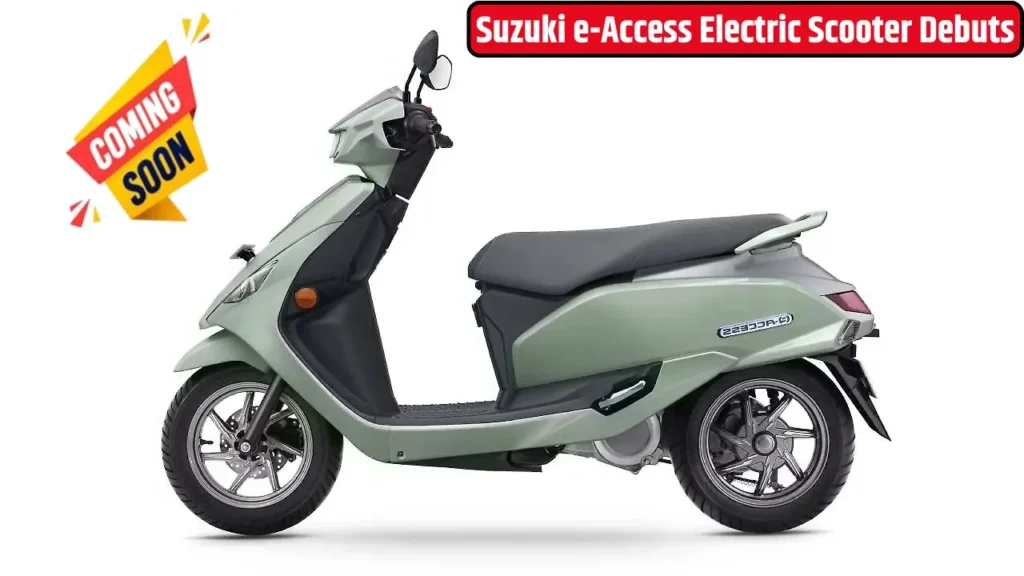Suzuki e-Access Electric Scooter Debuts