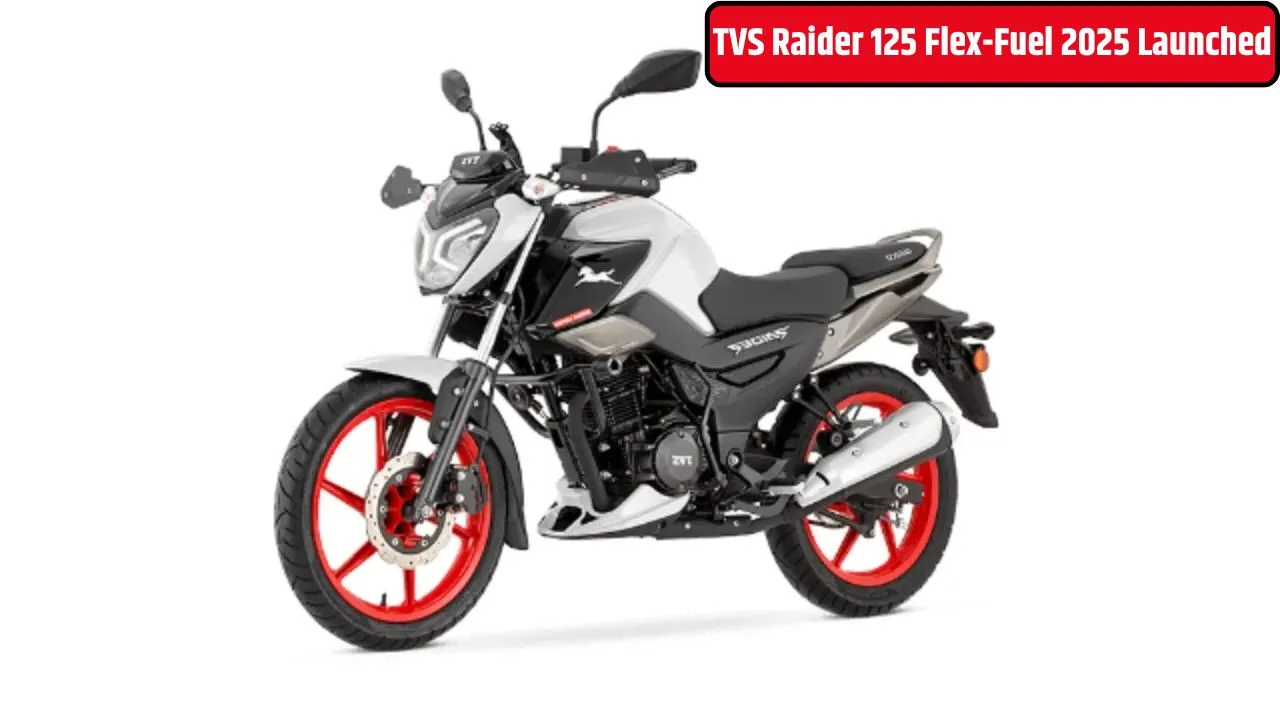 TVS Raider 125 Flex-Fuel 2025 Launched