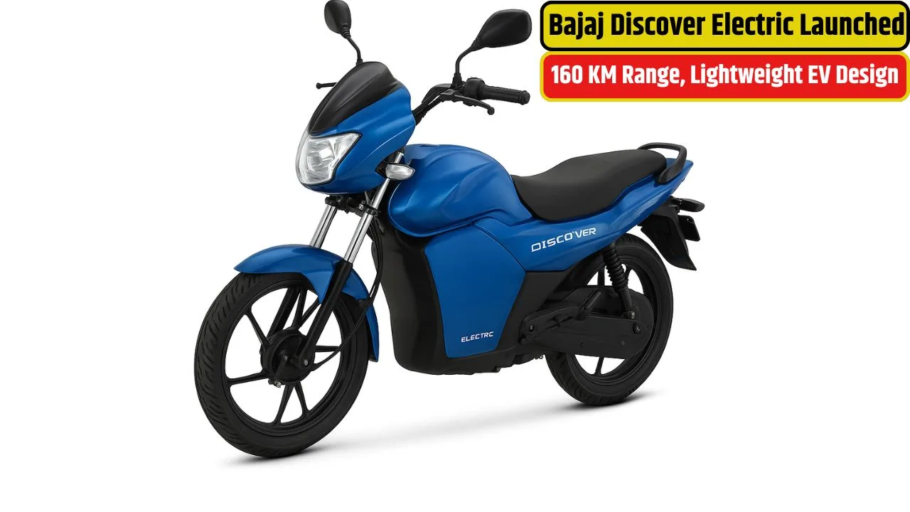 Bajaj Discover Electric Launched