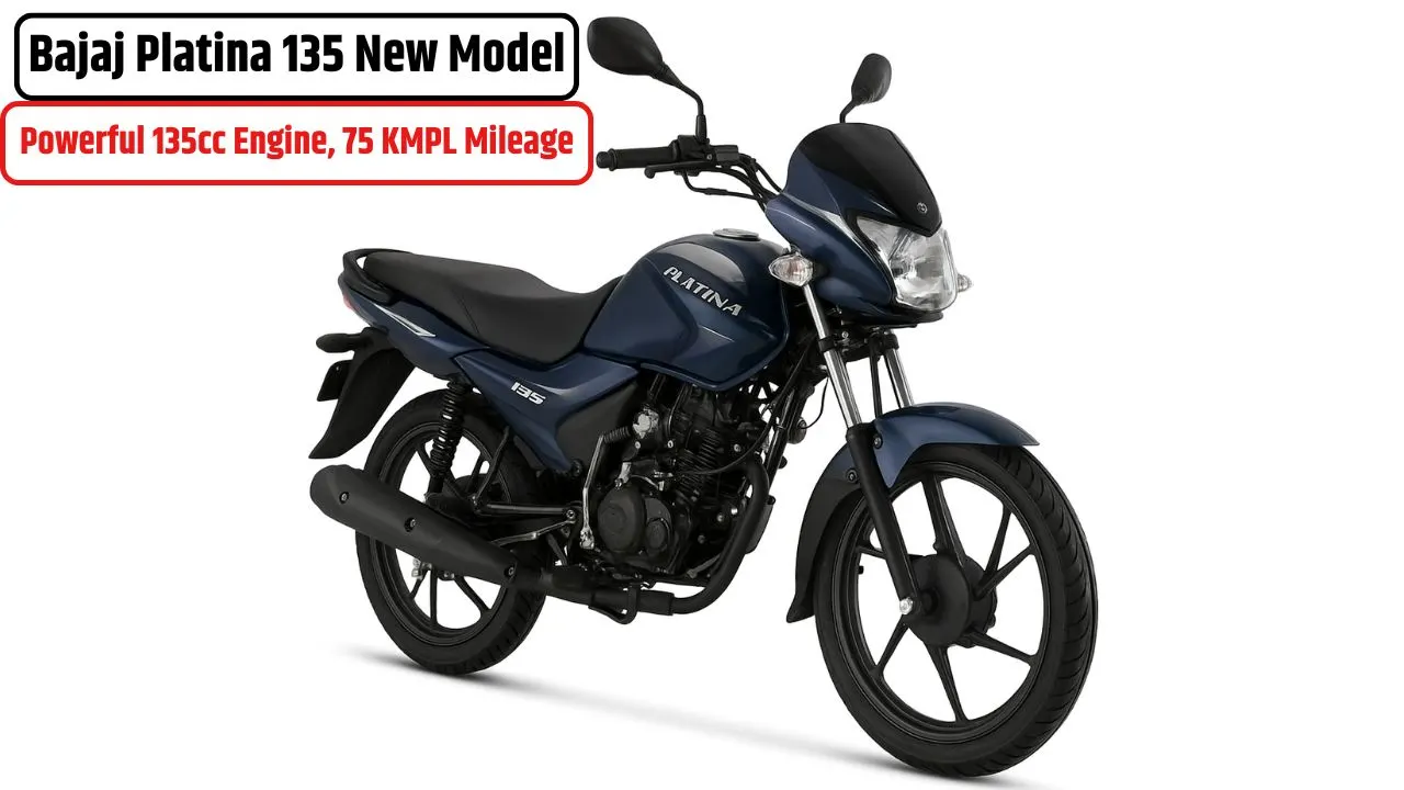 Bajaj Platina 135 New Model Launched