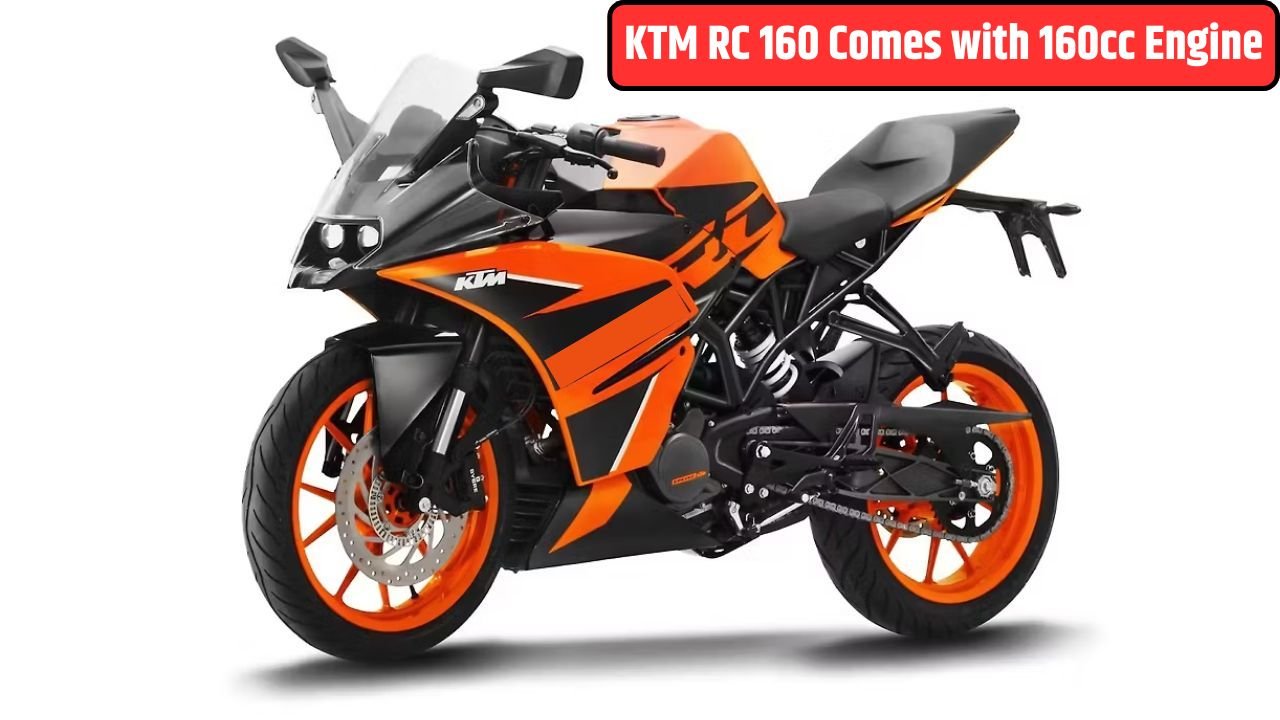 KTM RC 160 Comes