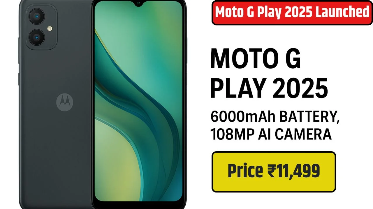 Moto G Play 2025 Launched