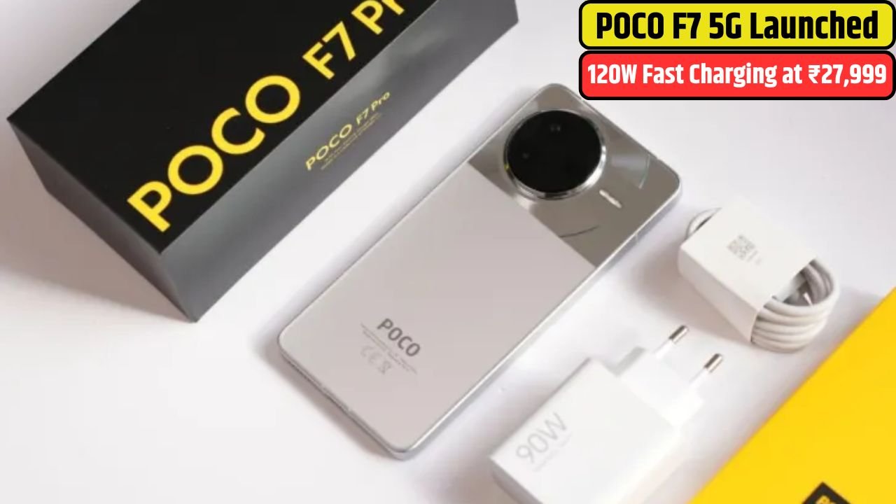 POCO F7 5G Launched