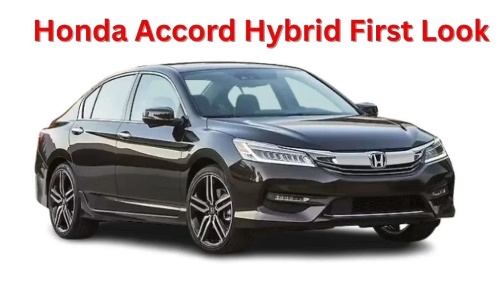 Honda Accord Hybrid First Look