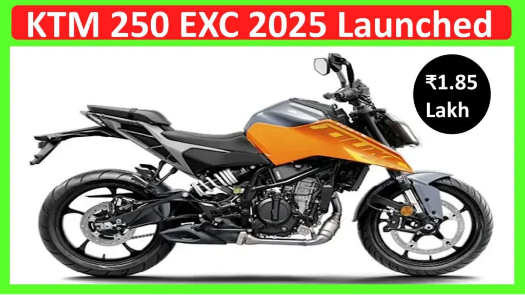 KTM 250 EXC 2025 Launched