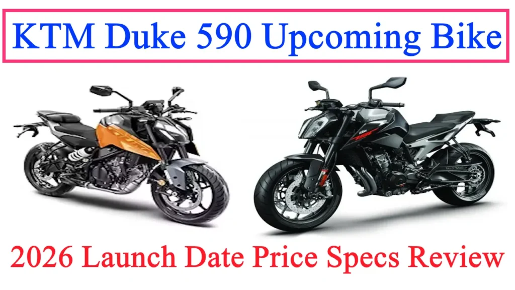 KTM Duke 590 Upcoming Bike