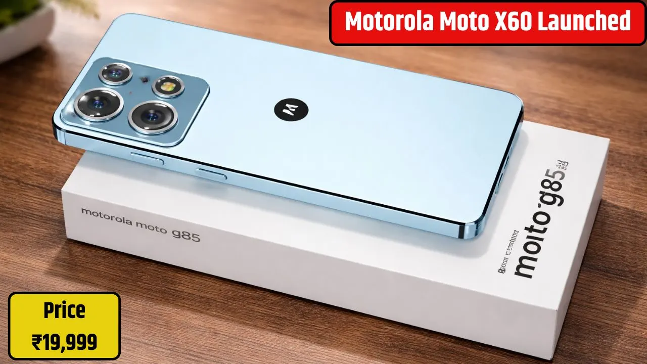 Motorola Moto X60 Launched
