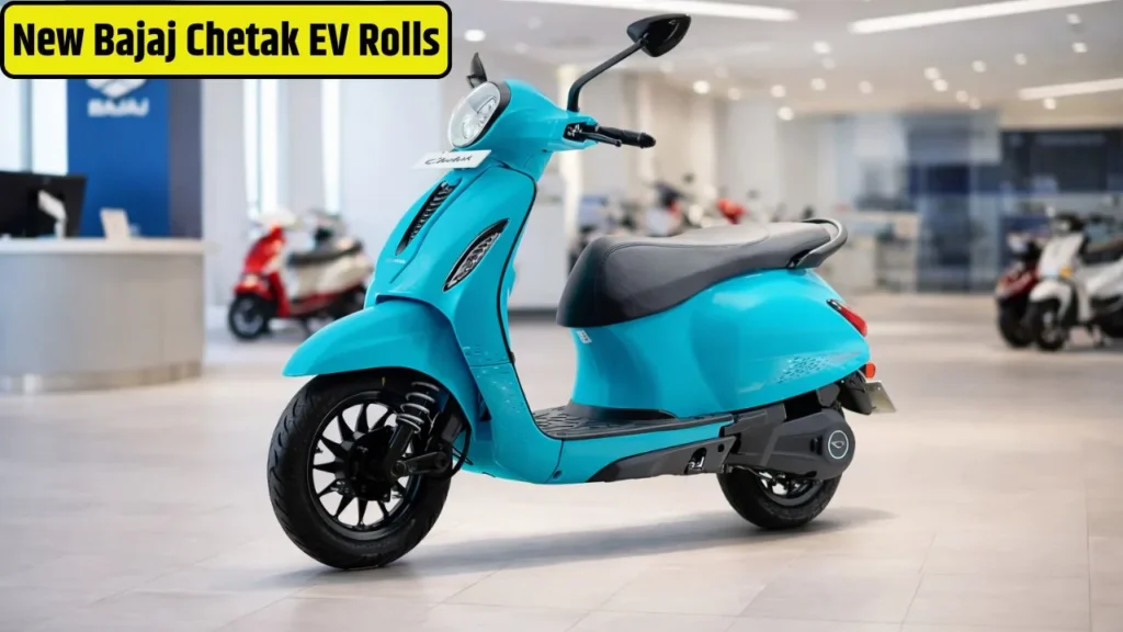 New Bajaj Chetak EV Rolls Out