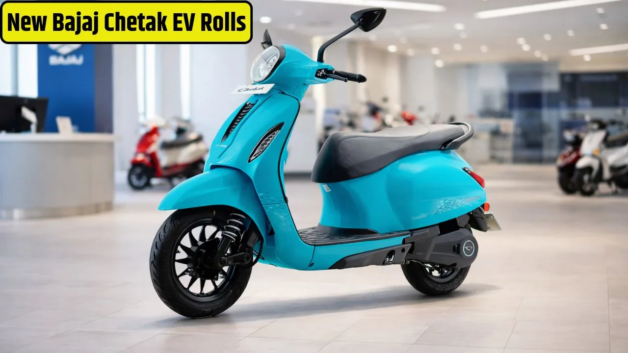New Bajaj Chetak EV Rolls Out