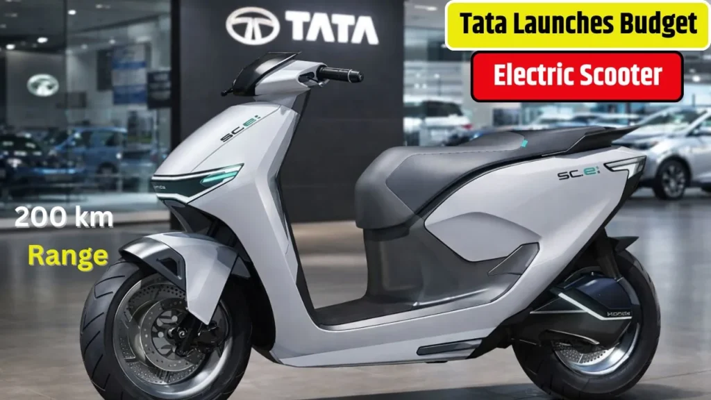Tata Launches Budget Electric Scooter