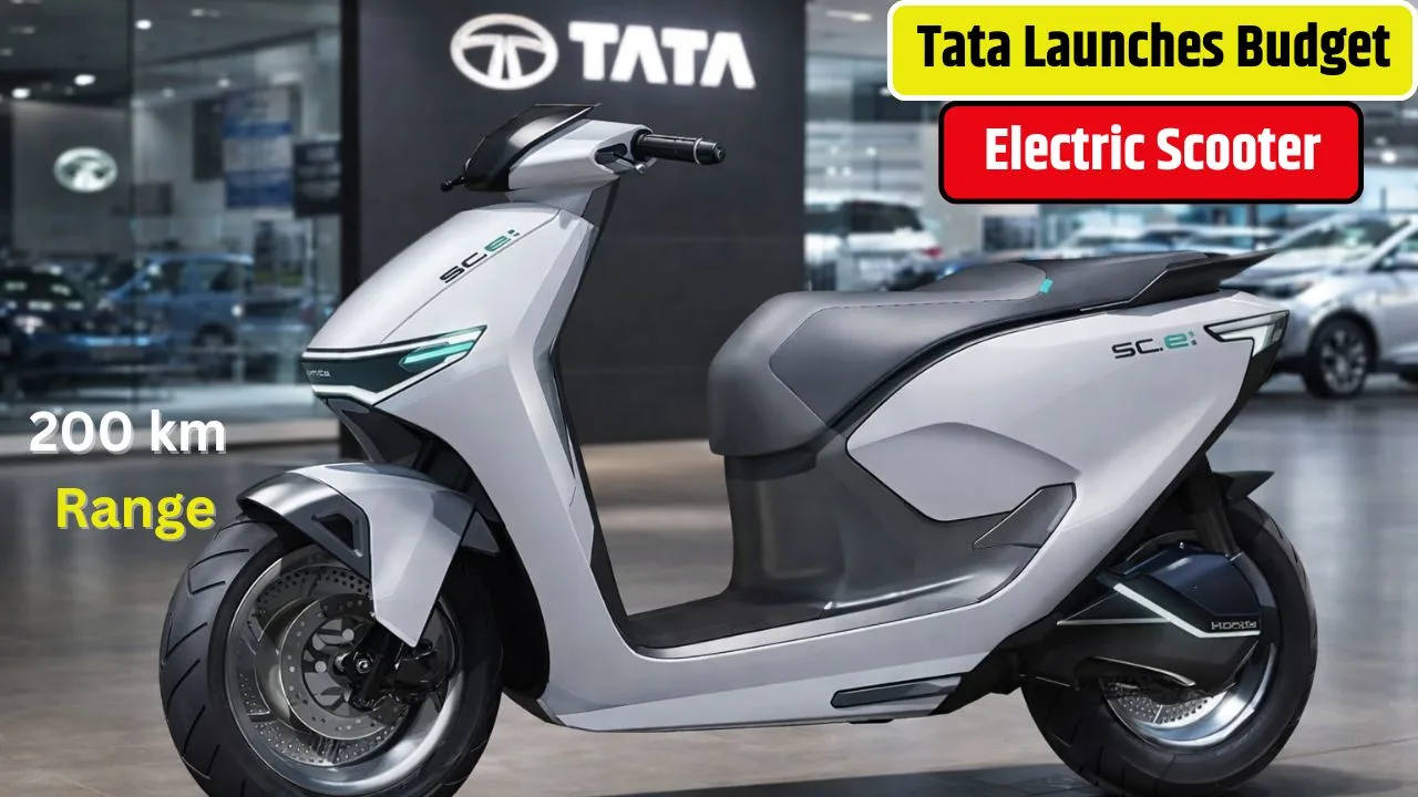 Tata Launches Budget Electric Scooter