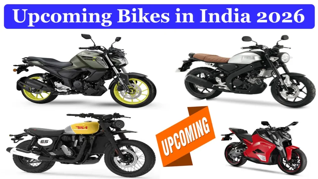 Upcoming Bikes in India 2026