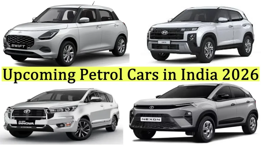 Upcoming Petrol Cars in India 2026