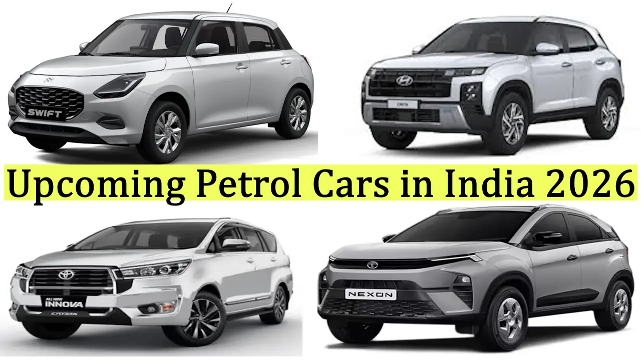 Upcoming Petrol Cars in India 2026