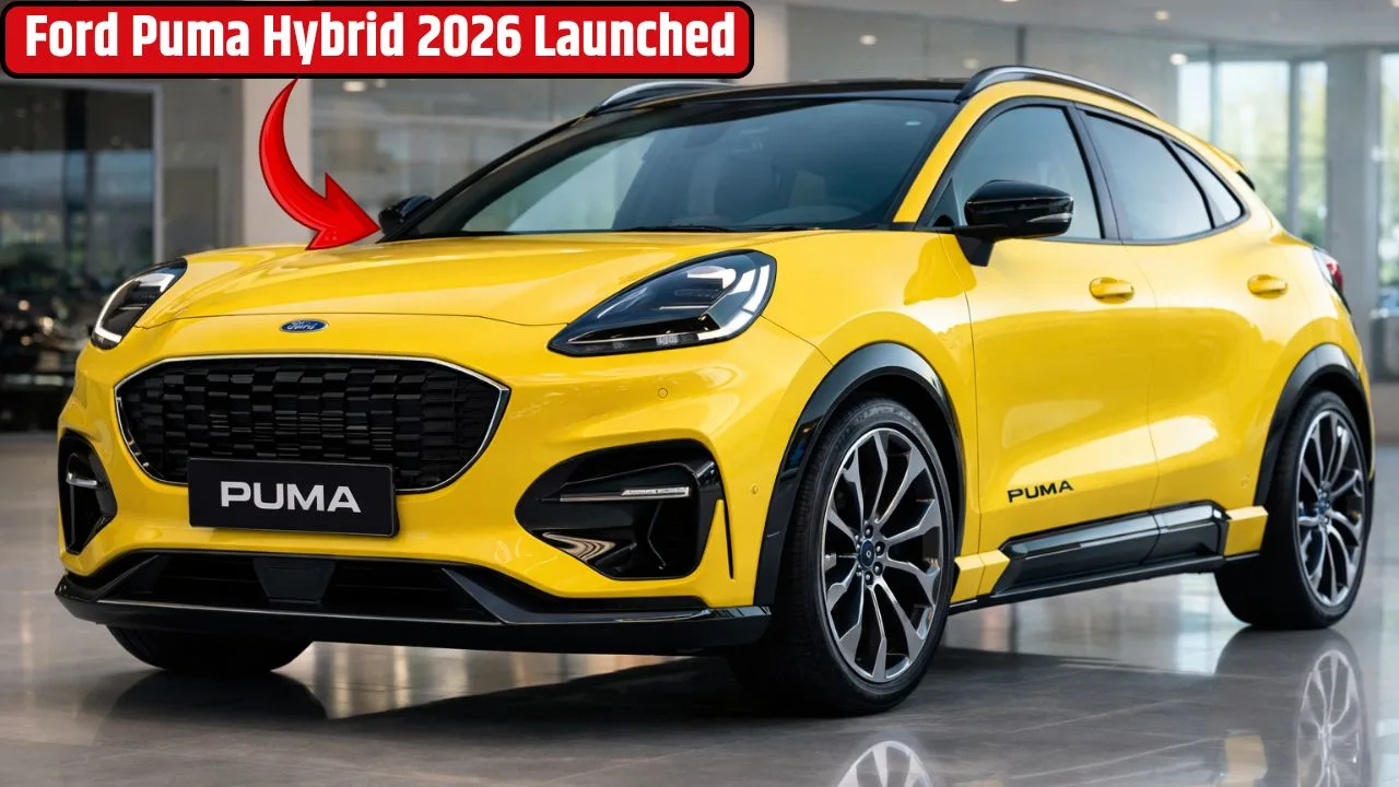 Ford Puma Hybrid 2026 Launched