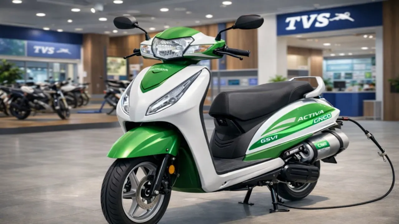 Honda Activa CNG Scooter Debuts