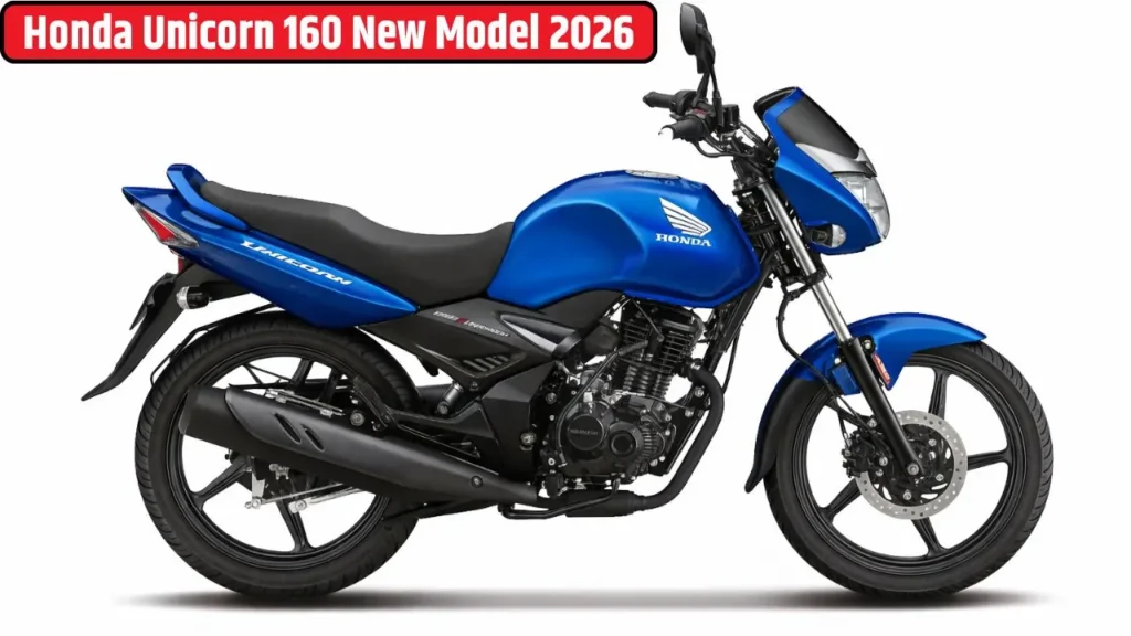Honda Unicorn 160 New Model 2026