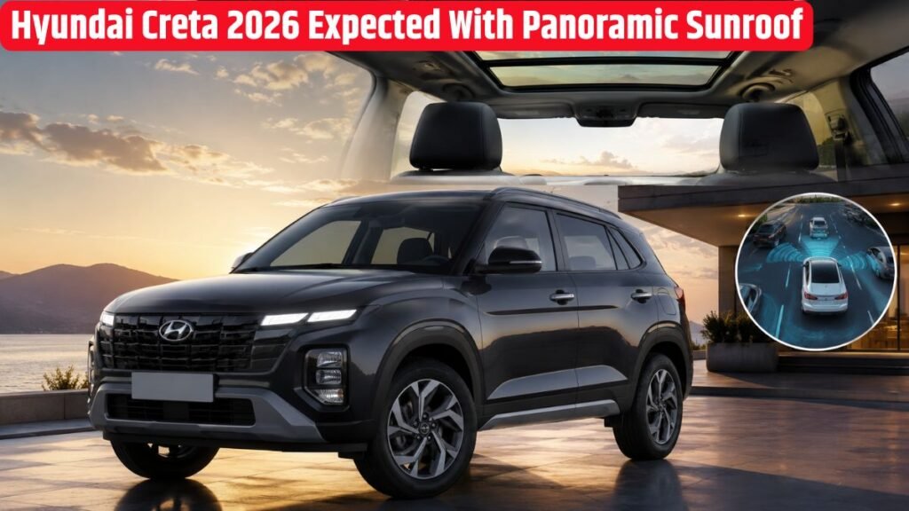 Hyundai Creta 2026 Expected With Panoramic Sunroof